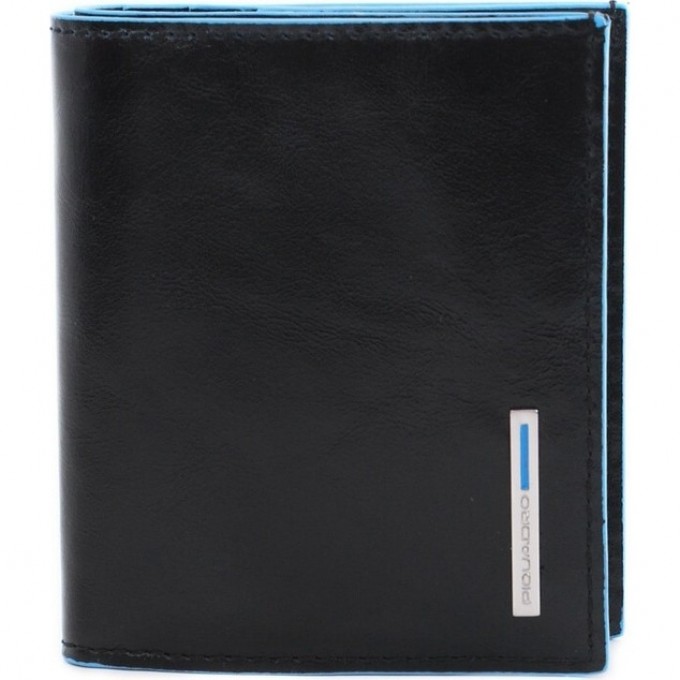 Чехол для кредитных карт PIQUADRO BLUE SQUARE (черный) PP1518B2/N