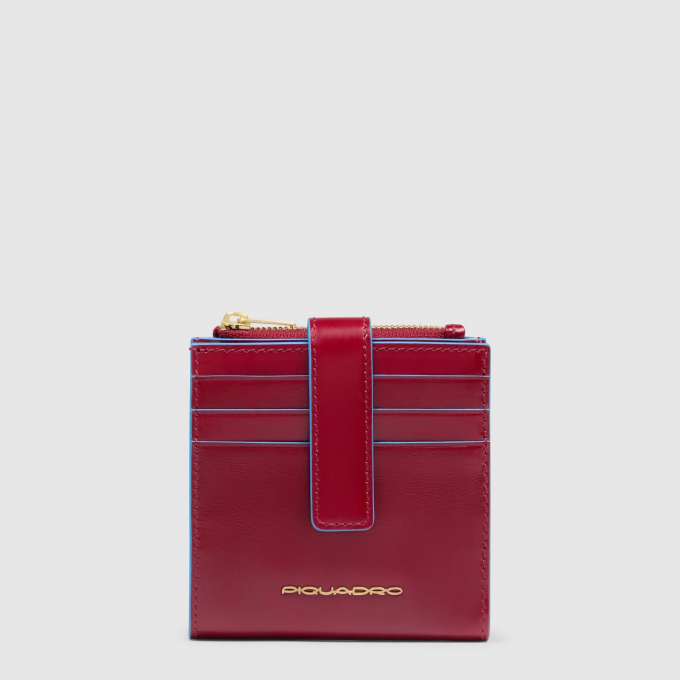 Чехол для кредитных карт PIQUADRO BLUE SQUARE красный PP6843B2R/R