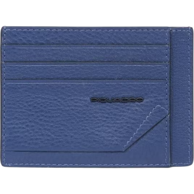 Чехол для кредитных карт PIQUADRO THAN синий натуральная кожа PP2762S135R/BLU Чехол для кредитных карт PIQUADRO THAN синий натуральная кожа PP2762S135R/BLU