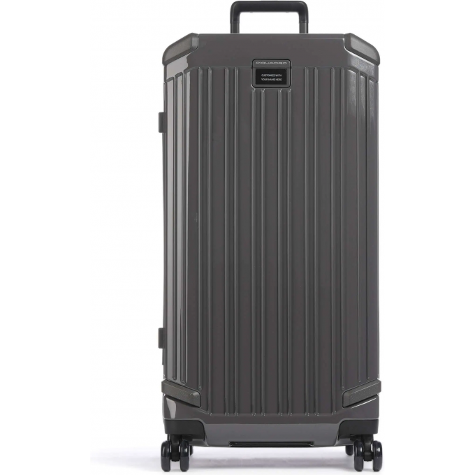 Чемодан PIQUADRO POP 37x80x42см поликарбонат/алюминий серый BV5213POP/GR Чемодан PIQUADRO POP 37x80x42см поликарбонат/алюминий серый BV5213POP/GR