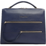 Деловая сумка женская PIQUADRO PATRICIA с отделением для ноутбука 14" темно-синяя натуральнаякожа CA6774W140/BLU