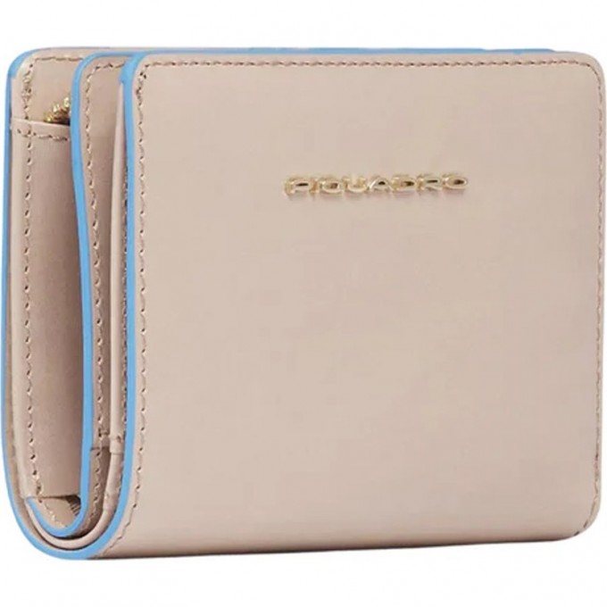 Кошелек женский PIQUADRO BLUE SQUARE пудровый PD6660B2R/RO2