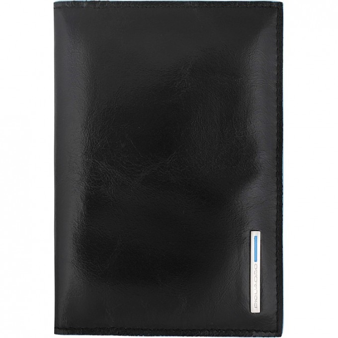 Обложка для паспорта PIQUADRO BLUE SQUARE (черный) PP5255B2/N