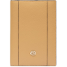 Обложка для паспорта PIQUADRO CIRCLE шафрановый/бежевый натуральная кожа PP6340W92R/GBE