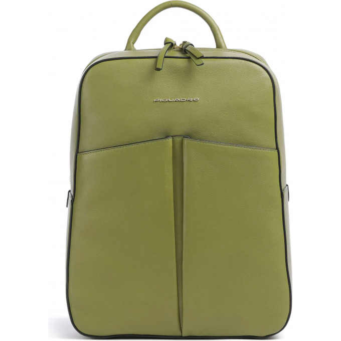 Рюкзак женский PIQUADRO ASHLEY оливковый кожа CA6455W134/VE