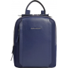 Рюкзак женский PIQUADRO LYRA темно-синий кожа/нейлон CA5566W92T/BLU