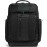 Рюкзак мужской PIQUADRO BRIEF2 черный ткань/натуральная кожа CA5477BR2/N