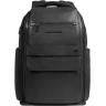 Рюкзак мужской PIQUADRO SOLM черный кожа CA7023S141BM/N