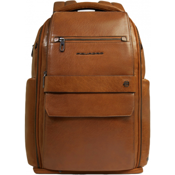Рюкзак мужской PIQUADRO SOLM CA7023S141BM/BE песочный кожа
