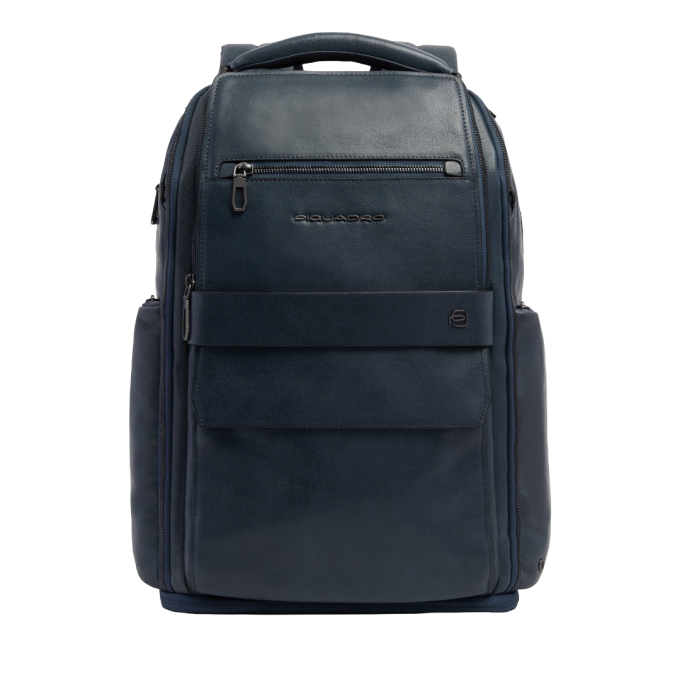 Рюкзак мужской PIQUADRO SOLM серо-голубой кожа CA7023S141BM/AV