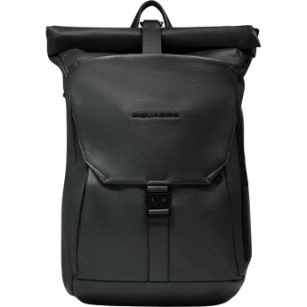 Рюкзак PIQUADRO THAN CA6612S135/N роллтоп черный кожа