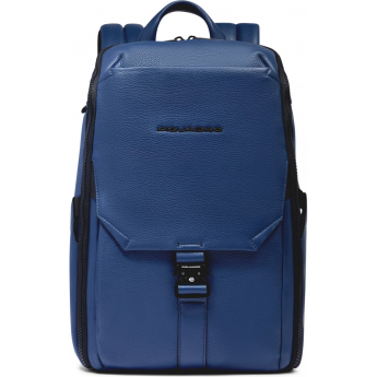 Рюкзак PIQUADRO THAN CA6609S135/BLU синий кожа