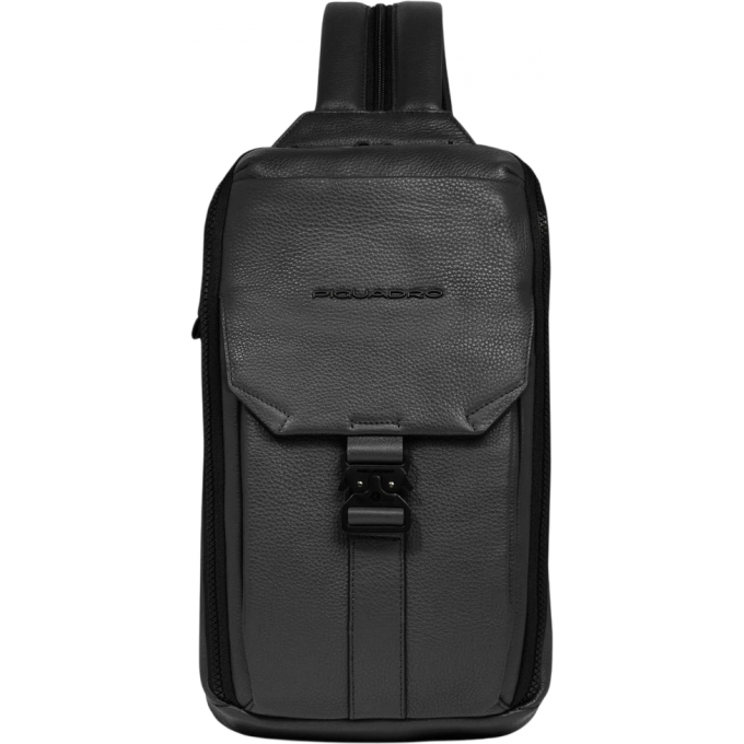 Рюкзак слинг мужской PIQUADRO THAN черный CA6616S135/N Рюкзак слинг мужской PIQUADRO THAN черный CA6616S135/N